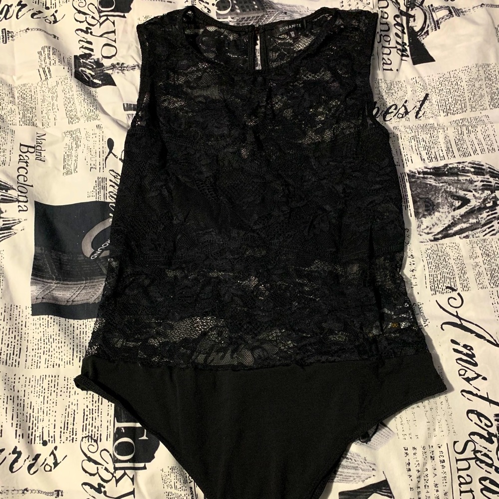 Dynamite Lace Bodysuit - Size L